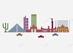 蓝色楼梯形建筑楼高清素材 创意 卡通 城市 外国 建筑楼 手绘 旅游插画 汽车 石像 简约 元素 免抠png 设计图片 免费下载 页面网页 平面电商 创意素材