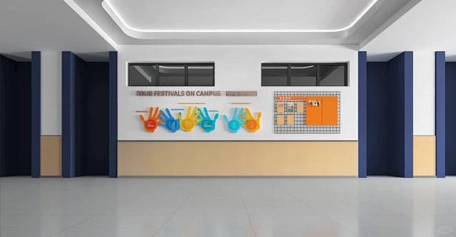 校园环创——打造魅力四溢的学校文化墙设计...