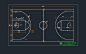 2015篮球场最新画线
