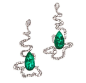 Ann Lin Haute Joaillerie - Opera Earrings