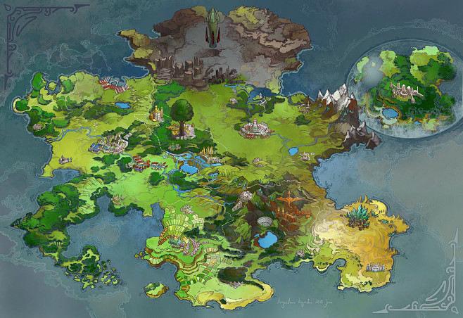 Etirvandil Map, Augu...