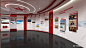 现代党建展厅3D模型下载【ID:1133051194】