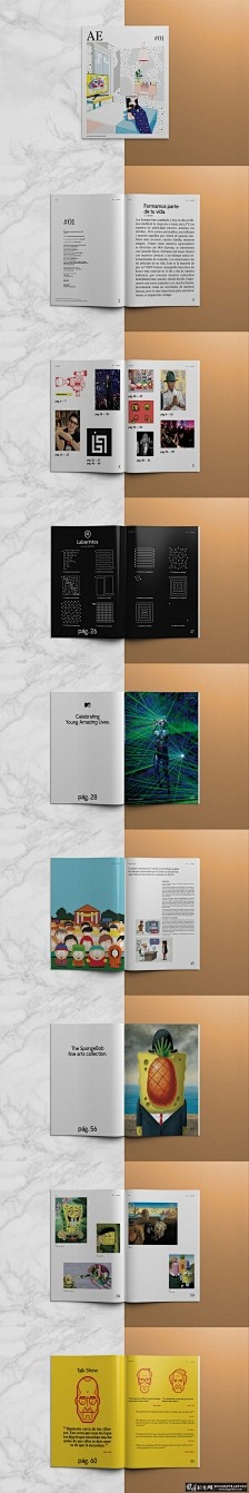 时尚杂志设计 创意迷宫游戏 菠萝蜜 卡通...