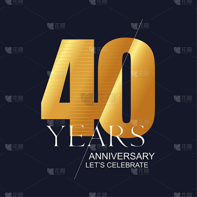 40 years anniversary...