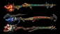 {西方系列}欧美武器设计（卡通，写实）(魔幻)