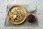 PAD THAI（泰式炒河粉），火龙果奶昔，无籽小提子