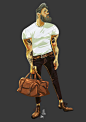 Men of Fashion 2 : Second Batch of character creation and design  inspired by daring males in fashion & streetsyle, playing with codes and grammar of a though-to-be girl-exclusive area: fashion