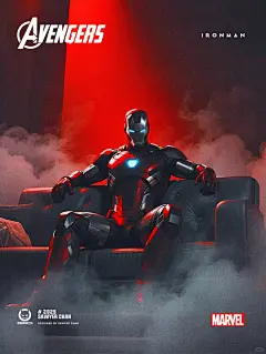钢铁侠海报合集 - 小红书