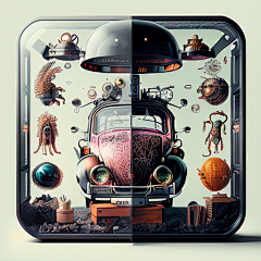 Damon_7采集到AI绘画—ICON