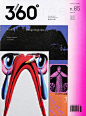 《Design 360°》杂志封面设计 : Design 360°观念与设计杂志是一本亚洲主流设计杂志，以介绍国际先进的设计理念、独特创意，杰出设计师，设计院校及设计资讯的设计类综合杂志。
