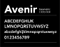 Avenir虽然也有几何特征，但在设计时并不拘泥于几何形式，而是以视觉为准，显得更人文、柔和，文字的易读性明显提高。