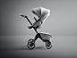 Stokke® Xplory® X，折叠式婴儿车，母婴用品，2021红点产品设计大奖，