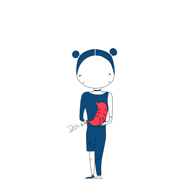 20161110 胃，你还好吗 #插画#
