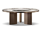 Table MORGAN MARBLE by Minotti