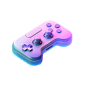 nonloser_Game_console_handle_icon_Icon_design_minimalistic_glow_d15da54f-e46e-46fc-81f6-4d272e6e44bf-2