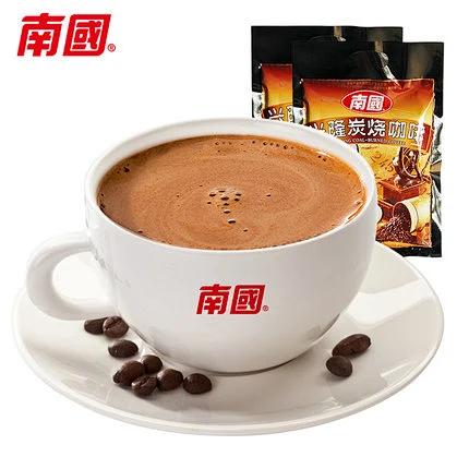 海南特产南国食品兴隆炭烧咖啡320gX2袋速溶咖啡粉独立小包原味-tmall.com天猫-花瓣网