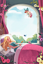 Sleeping Beauty and the Fairy Godmother, Publishing, Drawn to better, Astound.us : Astound us, a new kind of Artist Representation business, based in Manhattan.