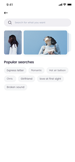 星落长河采集到搜索-UI