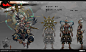 {游戏系列}腾讯 斗战神（场景，角色，UI）