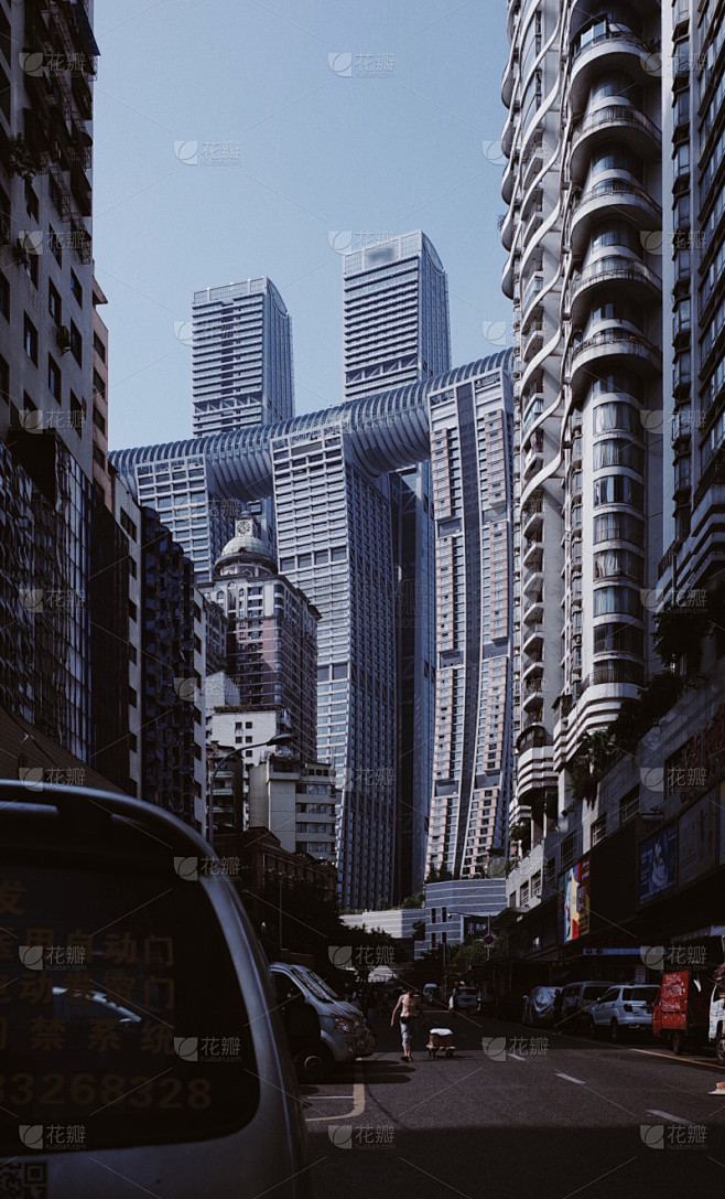 城市摩天大楼摄影图