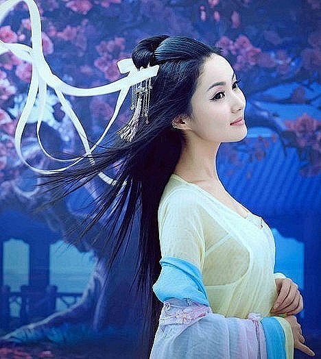  古风 唯美 古韵 美女 服装 寒蝉凄切...