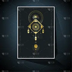 华贵,太空,背景,炼金术,泰国,天蝎座,行星,天空,绘画插图,科学