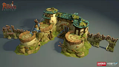 C7L7—ART采集到N【Q版场景】