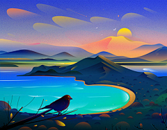 纳米MM采集到插画