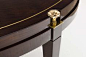 Ebonized Palisander Dining Table and Eight Chairs by Albano at 1stdibs