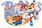 Super Lucky's Tale!, Nicholas Kole : Super Lucky's Tale comes out next month for XBOX and PC! I got to work with Playful Corp on some marketing art, as well as a little concept design (Lucky's older sister, and the pop-up book)- it was good fun and a cool