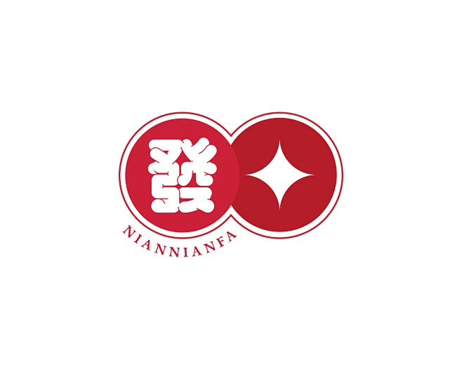 年年发LOGO 概念图片_logo图片素材-花瓣网