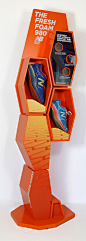 New Balance Fresh Foam Tower (callouts are magnifying glasses to see the shoe close up)