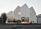 RaeRae House / Austin Maynard Architects : RaeRae house is a new five-bedroom family home which incorporates the front of two pre-existing terrace homes. A glazed entry, set back between the heritage buildings, unites the two and forms the gateway to the 