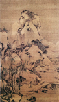踏雪寻梅图 明 戴进(1389～1462)
