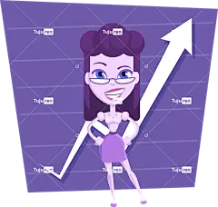 商业 女士 公司的 Stat 成功的 成功 营销 女性 形象的