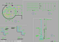 CAD DWG 图纸 平面图 素材 装修 装饰 施工图 平面图 建筑设计 商业楼 花园 商场 展柜 柜台 货架 标准层