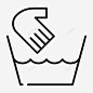 手洗清洁洗衣图标 免费下载 页面网页 平面电商 创意素材