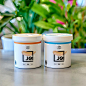 JOI Packaging : JOI is the perfect Nutmilk in seconds. 100% Natural. 100% Nutbase. Preservative-Free. The nutbases are a concentrate made of 100% nut content, no junk. All you have to do is add water, blend‘er up, and dramatically throw away all of your n