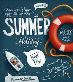 夏婚礼花卉花纹手绘植物促销海报背景传单AI矢量设计素材 (9)