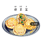 福州平面设计师阗真手绘游记作品 ——「厦门古早味美食小吃」
