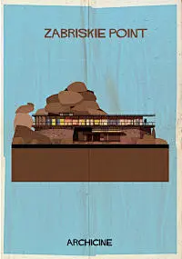 18幅复古建筑插画海报欣赏