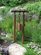 Bell for Japanese garden-someday meditation corner: 