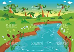 卡通风景漫画  - 源文件下载【酷图网】卡通风景漫画,卡通背景图,卡通河流,山,蓝天,卡通花草,背景图,手绘森林,草地,卡通森林,下雨,四季图,童话世界,山水画,设计素材,手绘场景,自然风景,手绘风景,花丛,树木,河流,小溪,黄昏,夏季,春季,装饰画,风景,美人鱼,场景设计,卡通场景,动漫动画,风景漫画