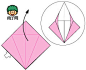 再发一款折纸八角星图解教程