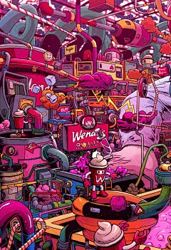 Supersize Them : Fast food chain’s characters don’t seem to eat fast food.That’s why we ask ourselves:How would they look like if they ate their restaurant’s food?
