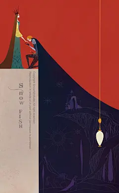 给——-♂雪鱼♀__涂鸦王国插画@北坤人素材