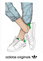 Adidas Originals Stan Smith Illustration by Andi Weigel