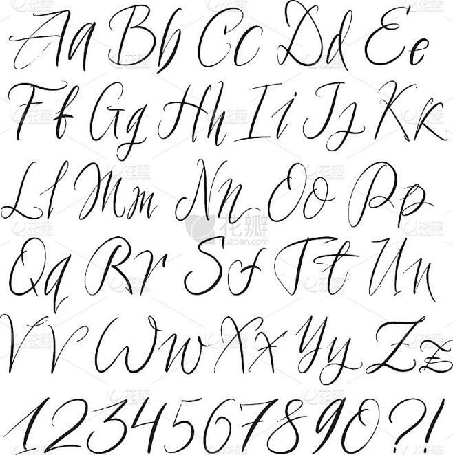 手绘字体