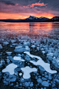 Abraham Lake, Alberta, Canada #美景# #素材# #创意# #摄影师# #小清新#