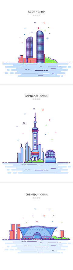 夜市烤鱿鱼采集到插画